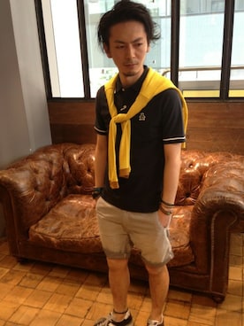 Shuma Kiyomotoさん（メンズ・168cm）の春コーディネート