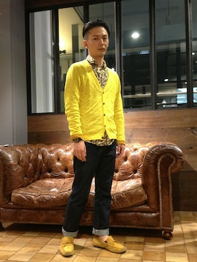 Shuma Kiyomotoさん（メンズ・168cm）の春コーディネート