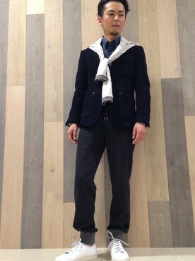 Shuma Kiyomotoさん（メンズ・168cm）の秋コーディネート