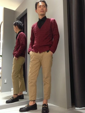 Shuma Kiyomotoさん（メンズ・168cm）の秋コーディネート