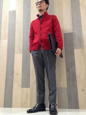 Shuma Kiyomotoさん(メンズ・168cm)の秋コーディネート