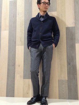 Shuma Kiyomotoさん(メンズ・168cm)の秋コーディネート