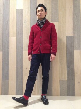 Shuma Kiyomotoさん（メンズ・168cm）の秋コーディネート