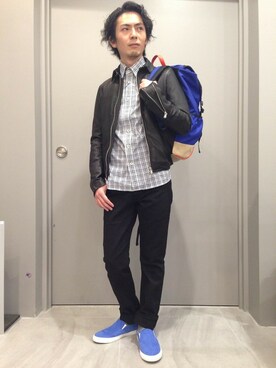Shuma Kiyomotoさん（メンズ・168cm）の冬コーディネート
