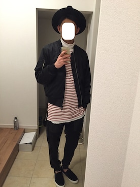 hkさん(メンズ・181cm)の冬コーディネート