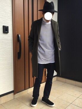 hkさん(メンズ・181cm)の冬コーディネート