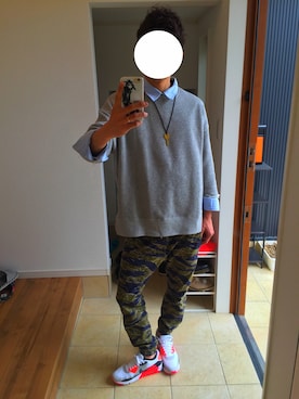 「Marc by Marc Jacobs（マークバイマークジェイコブス）のアイテム（アクセサリー）」を使った、hkさん（メンズ・181cm）の春コーディネート
