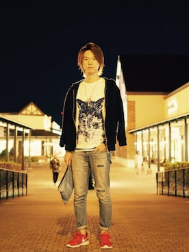 「SALT（ソルト）のアイテム」を使った、Katsu★さん（メンズ・178cm）の夏コーディネート