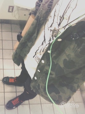 「Deviluse（Deviluse）のアイテム（ジャケット/アウター）」を使った、Junyaさん（メンズ・179cm）の春コーディネート