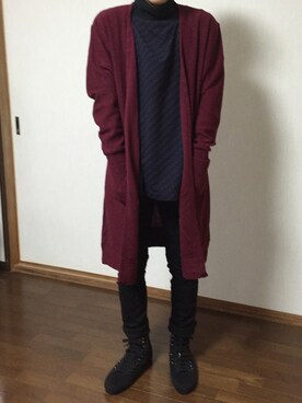 「SHAREEF（シャリーフ）のアイテム（スニーカー）」を使った、keiさん（メンズ・168cm）の秋コーディネート
