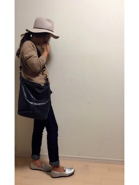 ちぃさん（レディース・158cm）の冬コーディネート