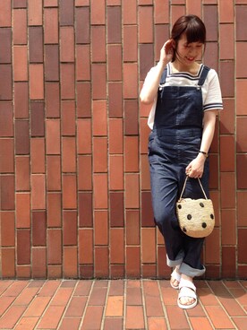 ささきともみさん（レディース・157cm）の春コーディネート