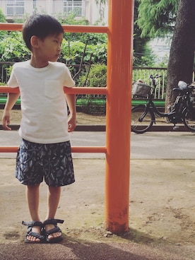 リリィーさん(キッズ・100cm)の夏コーディネート