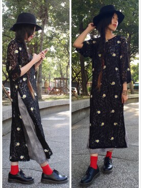 「STYLENANDA」｜Yuan葵さん（レディース・160cm）の秋コーディネート