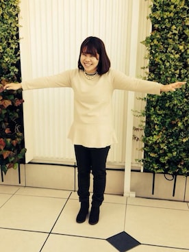 coen  Rie  nakamuraさん（レディース・153cm）の秋コーディネート