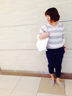 「大人リラックス」｜coen  Rie  nakamuraさん（レディース・153cm）の春コーディネート
