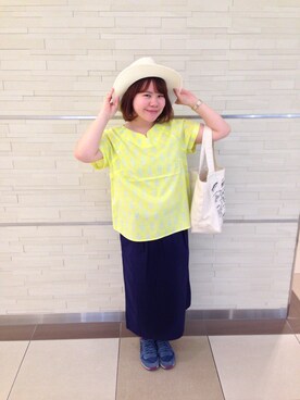 coen  Rie  nakamuraさん（レディース・153cm）の春コーディネート