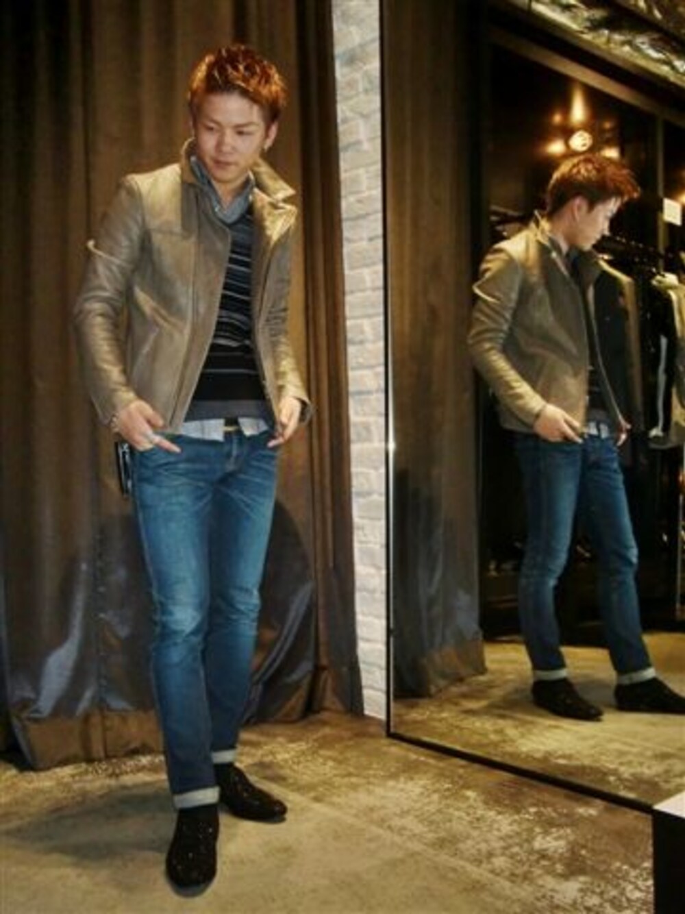 5351 POUR LES FEMMES ライダース S