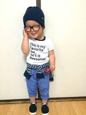 なつさん(キッズ・100cm)の春コーディネート