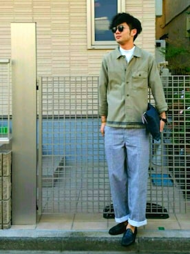 「MCM（エムシーエム）のアイテム（その他）」を使った、ryo _kumamoto_さん（メンズ・178cm）の秋コーディネート