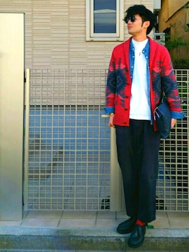 「GaGa MILANO（ガガミラノ）のアイテム」を使った、ryo _kumamoto_さん（メンズ・178cm）の秋コーディネート