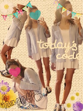 appechanさん（レディース・160cm）の夏コーディネート