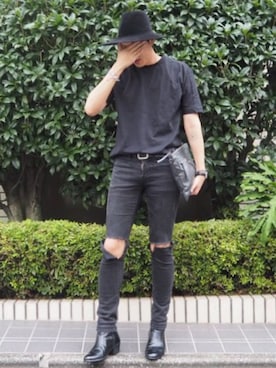「KIJIMA TAKAYUKI」｜「アイテム（腕時計）」を使った、Guniさん（メンズ・180cm）の秋コーディネート