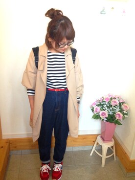 ●●non●●さん（レディース・151cm）の冬コーディネート