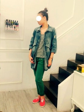 マギーさんのコーディネート