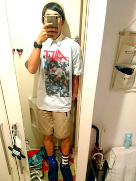 「Vestal（ベスタル）のアイテム」を使った、lonさん（メンズ・170cm）の夏コーディネート