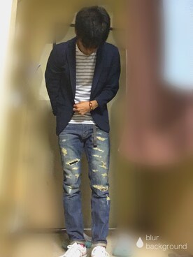 ぽんたくんさん（メンズ・170cm）の秋コーディネート