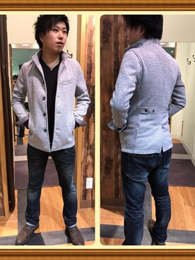 イーアスつくば HIDEAWAYSさん（メンズ・176cm）の冬コーディネート