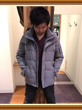 イーアスつくば HIDEAWAYSさん（メンズ・176cm）の冬コーディネート