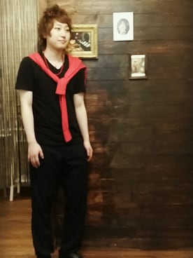 「wjk（ダヴルジェイケイ）のアイテム」を使った、高原 ジュンさん（メンズ・171cm）の秋コーディネート