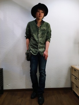 「フォローミー」｜高原 ジュンさん（メンズ・171cm）の冬コーディネート