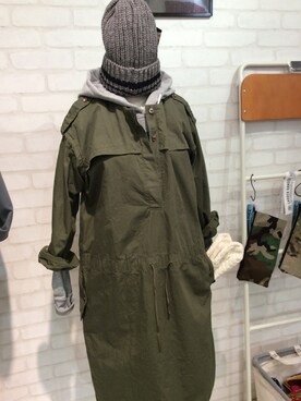 「Stuart Austin（ステュアートオースティン）のアイテム」を使った、francbonnさん（レディース・160cm）の秋コーディネート