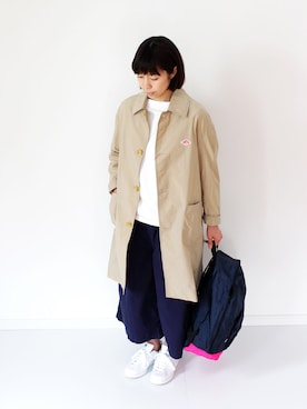 「春コート」｜francbonnさん（レディース・158cm）の冬コーディネート