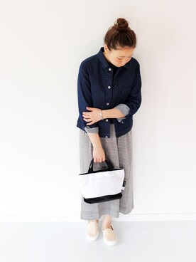 「Fern（-）のアイテム」を使った、francbonnさん（レディース・155cm）の冬コーディネート