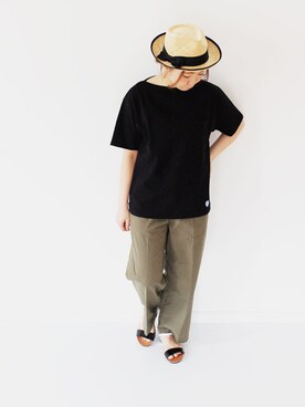 「Santelli Francesca（サンテッリフランチェスカ）のアイテム」を使った、francbonnさん（レディース・155cm）の春コーディネート