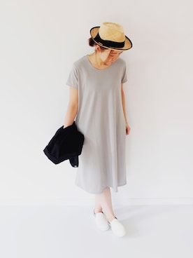 「Santelli Francesca（サンテッリフランチェスカ）のアイテム」を使った、francbonnさん（レディース・155cm）の春コーディネート