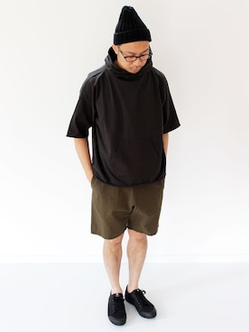 「SUNDAY WORKS（サンデーワークス）のアイテム（パンツ）」を使った、francbonnさん（メンズ・172cm）の春コーディネート