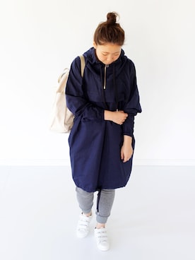 「BASISBROEK（バシスブルック）のアイテム」を使った、francbonnさん（レディース・155cm）の春コーディネート