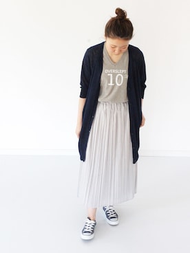 「Crespi（クレスピ）のアイテム」を使った、francbonnさん（レディース・155cm）の春コーディネート