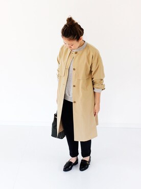 「Crespi（クレスピ）のアイテム」を使った、francbonnさん（レディース・155cm）の夏コーディネート