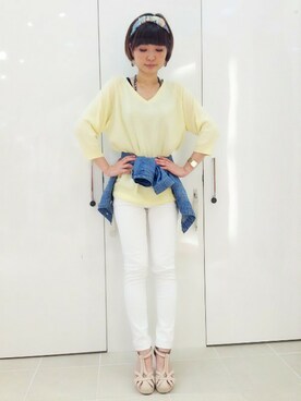 ミラさん（レディース・163cm）の春コーディネート