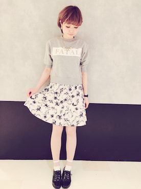 「PAGEBOY（ページボーイ）のアイテム（その他）」を使った、ミラさん（レディース・163cm）の春コーディネート