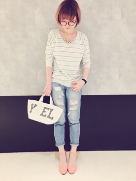 ミラさん（レディース・163cm）の春コーディネート