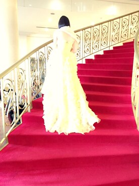 「yellow」｜やまちゃんさん（レディース・165cm）の冬コーディネート