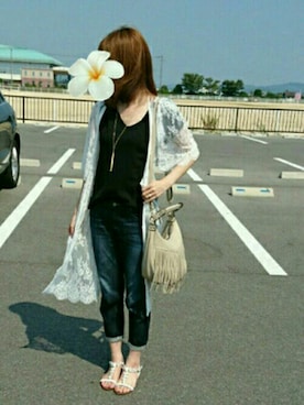 りりぃさん（レディース・168cm）の夏コーディネート