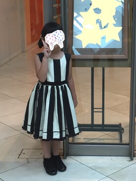 「アイテム（パンプス）」を使った、キャラメルさん（キッズ・110cm）の夏コーディネート